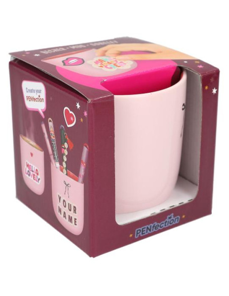 Penfection Cup Bow and Heart 