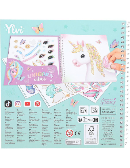 Ylvi Crea il tuo unicorno speciale Dress me up
