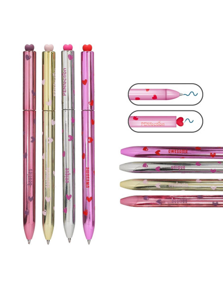 Penfection Erasable Twist Gel Pen Heart
