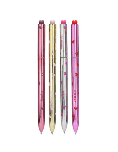 Penfection Erasable Twist Gel Pen Heart