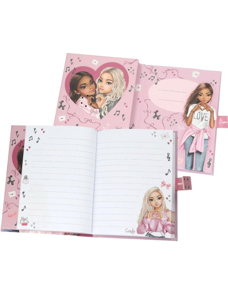 Diario con codice e sound Topmodel My BFF