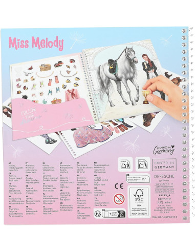 Miss Melody Dress Me Up Topmodel