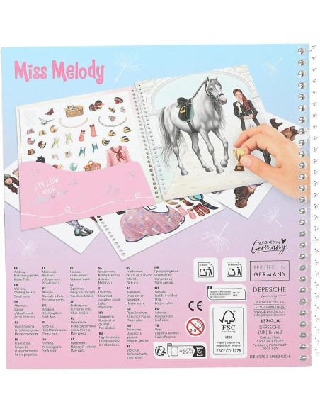 Miss Melody Dress Me Up Topmodel