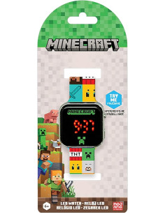 Orologio Minecraft Led ass.ti