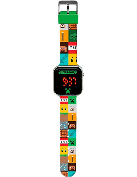 Orologio Minecraft Led ass.ti