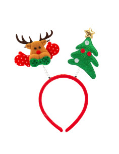 Cerchietto XMAS con molle assortito