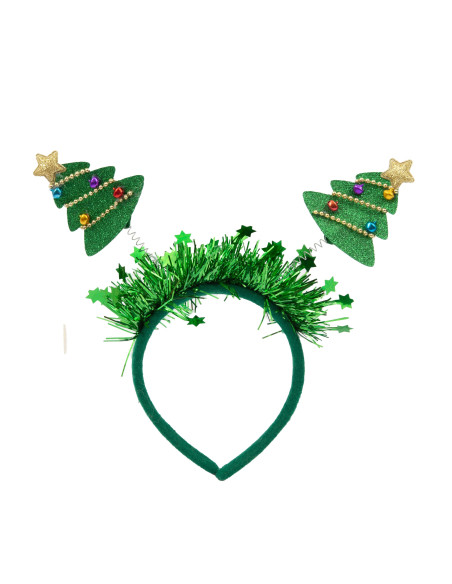 Cerchietto XMAS con molle assortito