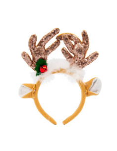 LA Xmas Cerchietto Paillettes assortito