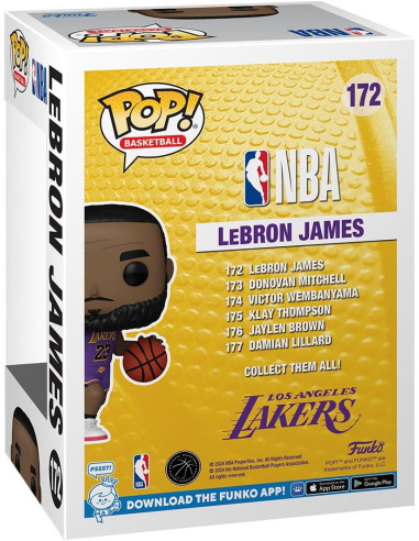Funko Pop - NBA Los Angeles Lakers LeBron James