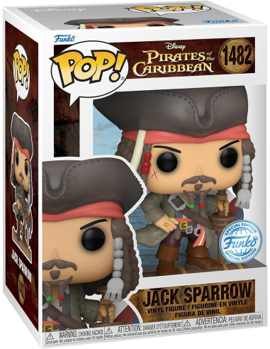Funko Pop Pirati dei Caraibi Jack Sparrow