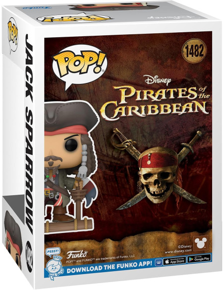 Funko Pop Pirati dei Caraibi Jack Sparrow