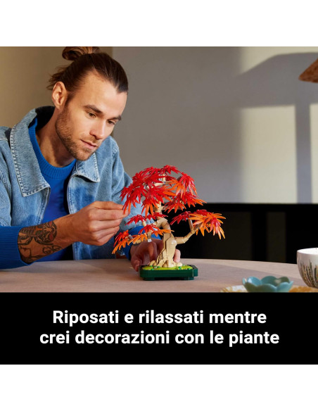 Lego Botanicals - Bonsai di acero rosso giapponese
