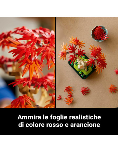 Lego Botanicals - Bonsai di acero rosso giapponese