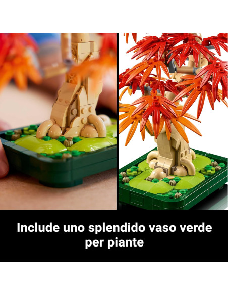 Lego Botanicals - Bonsai di acero rosso giapponese