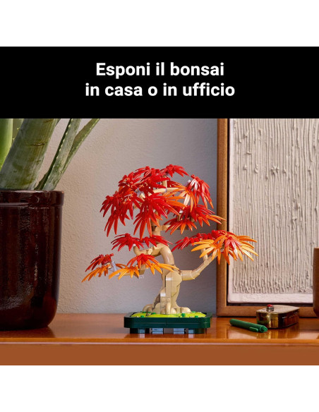 Lego Botanicals - Bonsai di acero rosso giapponese