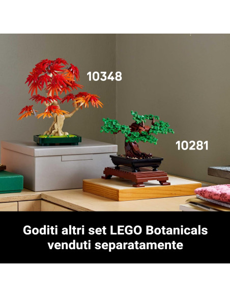 Lego Botanicals - Bonsai di acero rosso giapponese