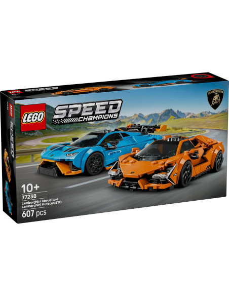 Lego Speed Champions - Lamborghini Revuelto e Huracan STO