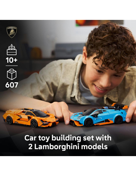 Lego Speed Champions - Lamborghini Revuelto e Huracan STO