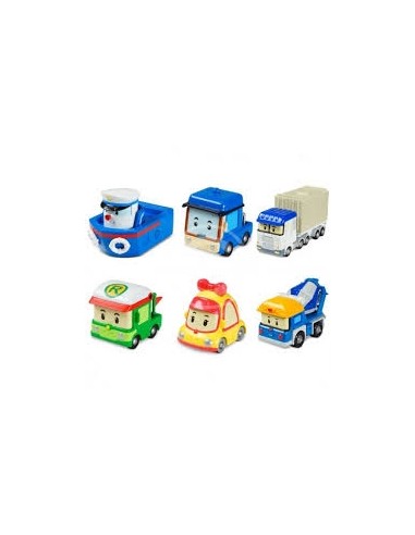ROBOCAR POLI-VEICOLO DIECAST ASS.6 PERSONAGGI
