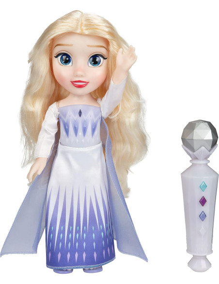 Frozen Elsa Cantante con microfono