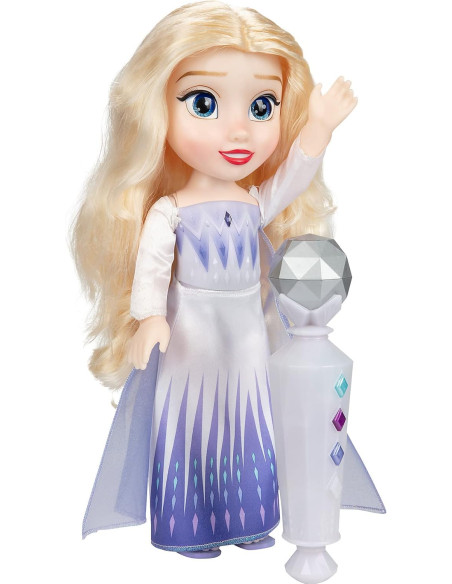Frozen Elsa Cantante con microfono