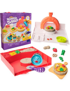 Kinetic Sand Squish Pizza