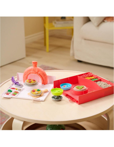 Kinetic Sand Squish Pizza