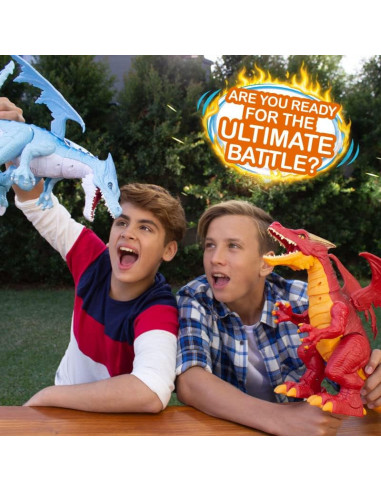 Robo Alive Dragon Rosso o Blu