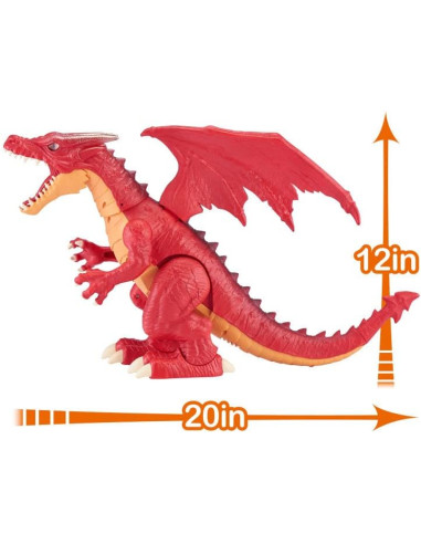 Robo Alive Dragon Rosso o Blu