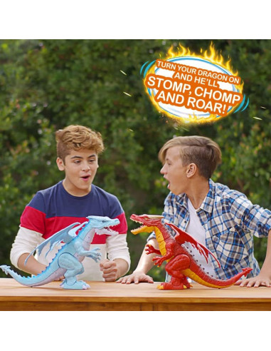 Robo Alive Dragon Rosso o Blu