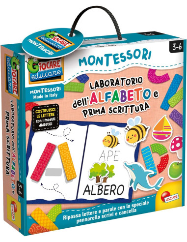 Montessori Laboratorio Alfabeto e Prima Scrittura