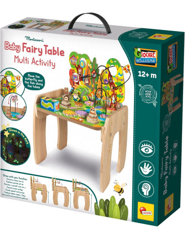 Montessori Legno Tavolo 1000 attività cresce...