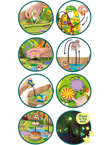 Montessori Legno Tavolo 1000 attività cresce...