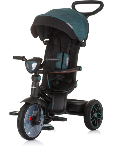 Triciclo Derby Teal c/ cappottina 