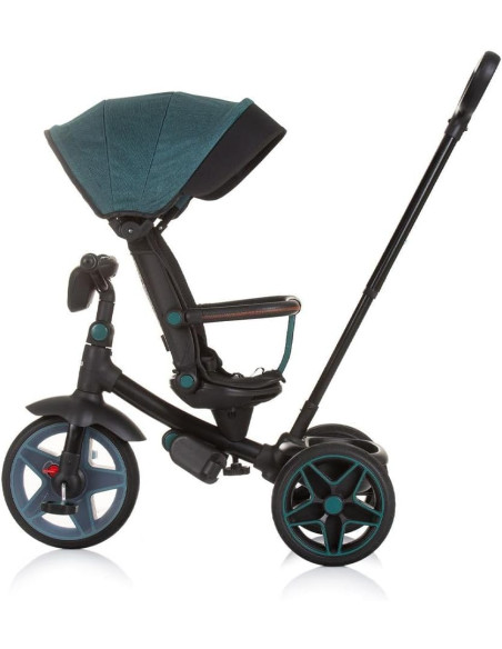 Triciclo Derby Teal c/ cappottina 