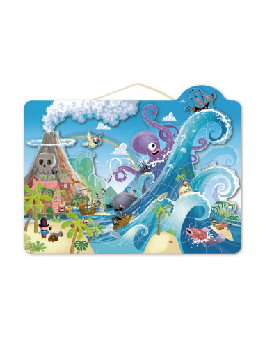 Speedy Monkey - Magnetic Puzzle Pirate