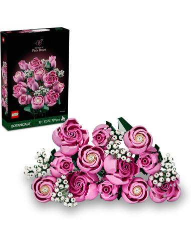 Lego Botanicals - Bouquet di rose rosa