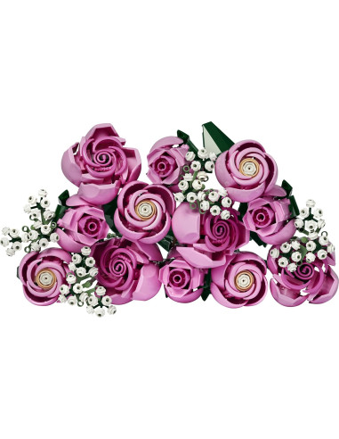 Lego Botanicals - Bouquet di rose rosa