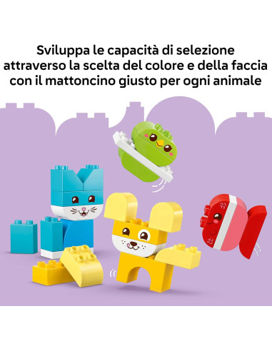 Lego Duplo - Animali domestici creativi 3 in 1
