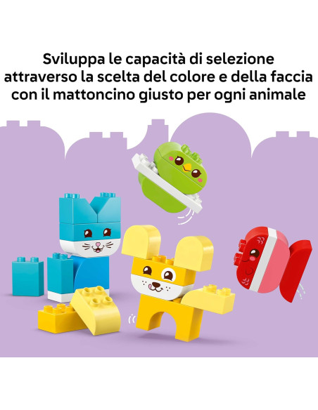 Lego Duplo - Animali domestici creativi 3 in 1
