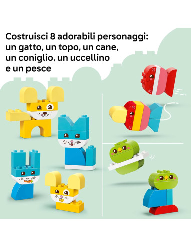 Lego Duplo - Animali domestici creativi 3 in 1