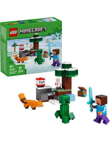 Lego Minecraft - Avventure di Steve nella Taiga