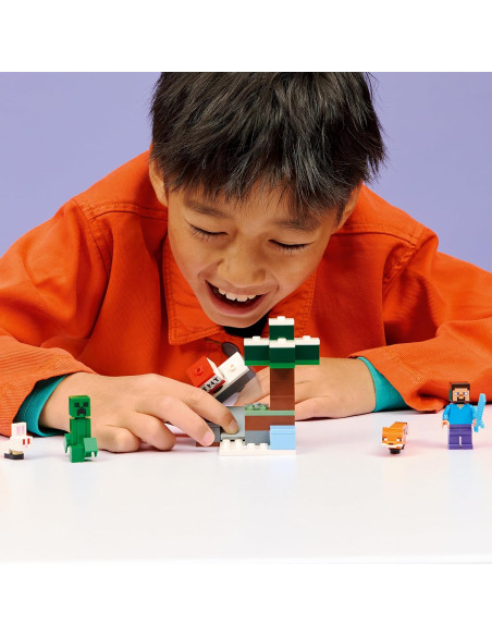 Lego Minecraft - Avventure di Steve nella Taiga
