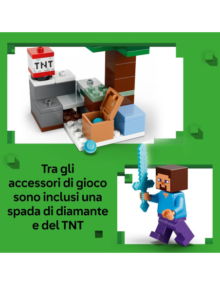Lego Minecraft - Avventure di Steve nella Taiga