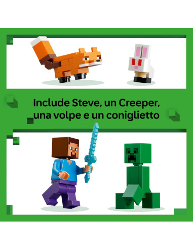 Lego Minecraft - Avventure di Steve nella Taiga
