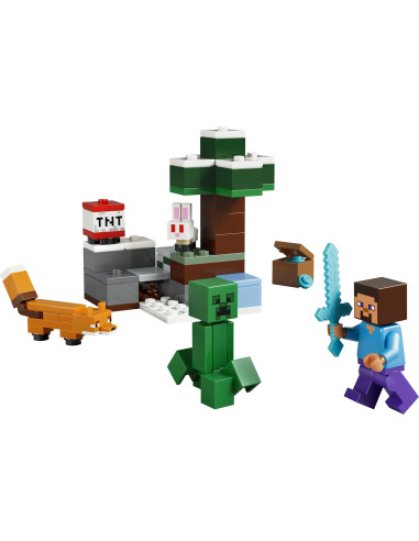 Lego Minecraft - Avventure di Steve nella Taiga