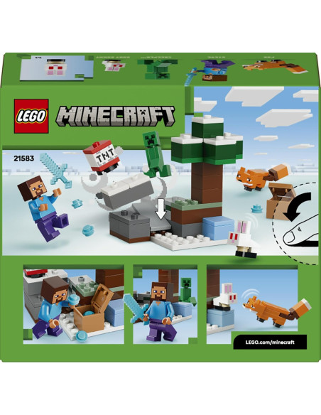 Lego Minecraft - Avventure di Steve nella Taiga