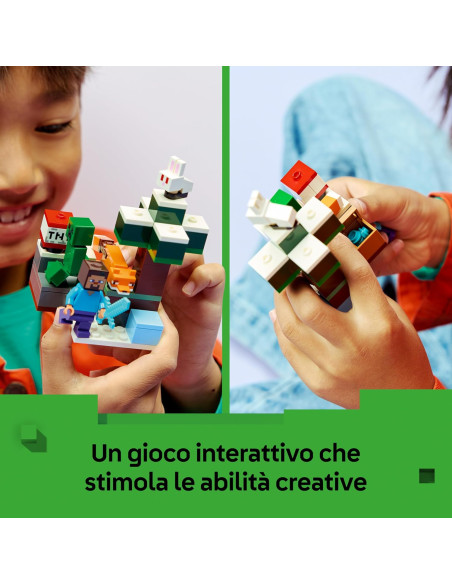 Lego Minecraft - Avventure di Steve nella Taiga