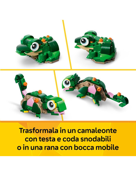 Lego Creator - Tartaruga con fiore di ninfea