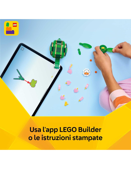Lego Creator - Tartaruga con fiore di ninfea